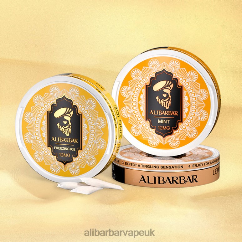 Alibarbar Ingot Flavours List - Alibarbar Nicotine Pouches 8246080 Blueberry Sour Raspberry