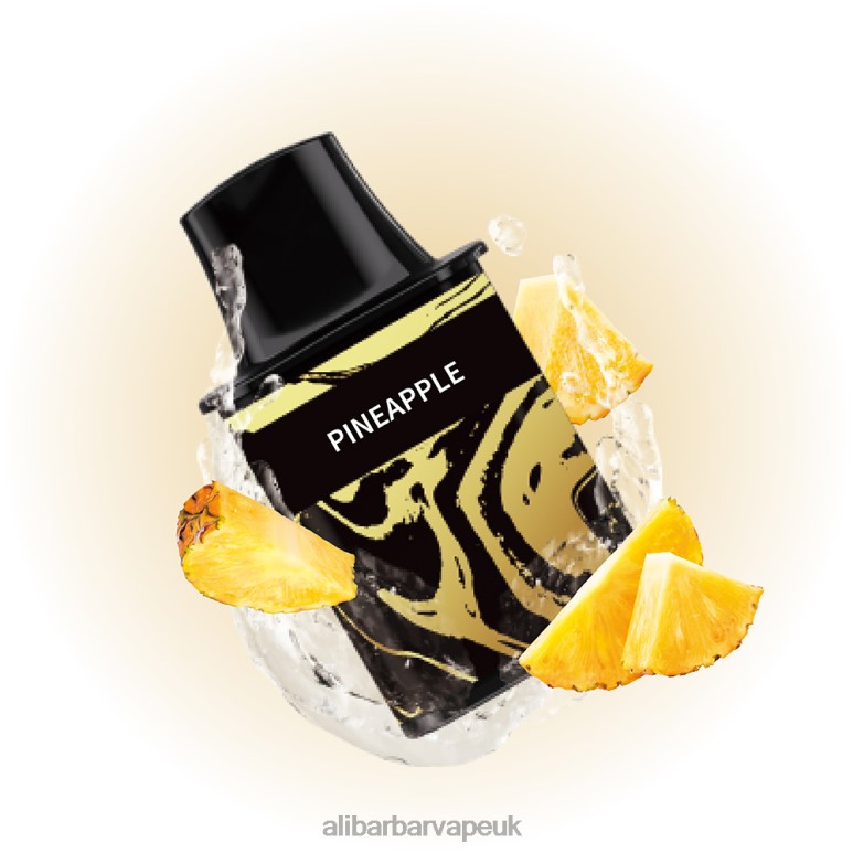 Alibarbar Ingot Nicotine - Alibarbar Flare Refillable Vape 8246069 Blackberry