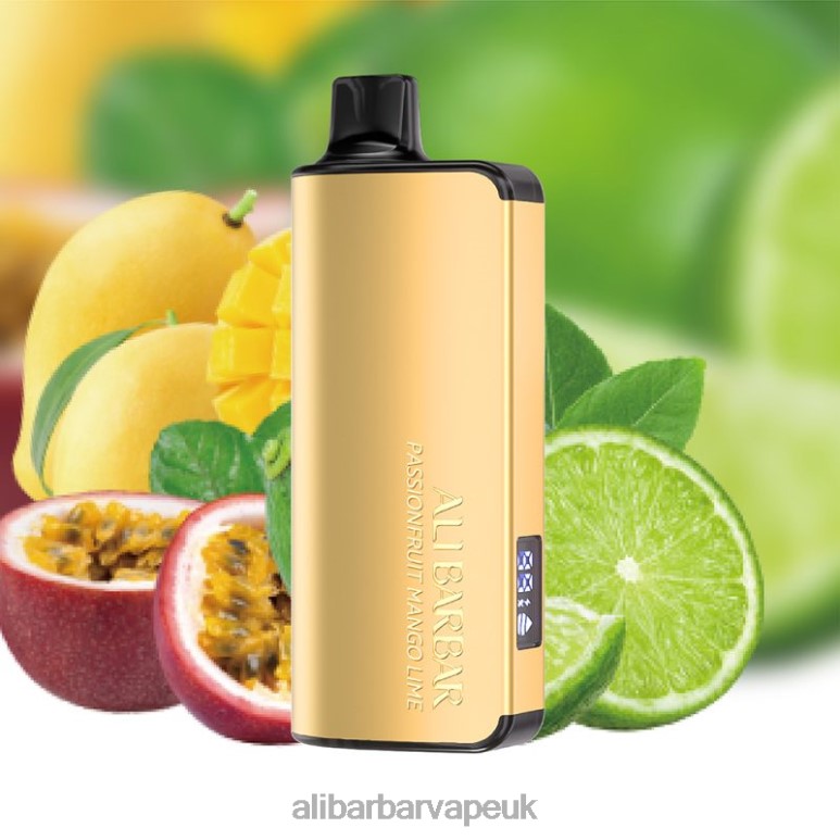 Alibarbar Vape Nicotine Review - Alibarbar Ingot 20000 Disposable Vape 8246039 Passionfruit Mango Lime