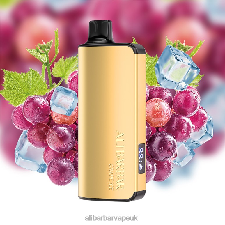 Alibarbar Flavours - Alibarbar Ingot 9000 Disposable Vape 8246020 Grape Ice