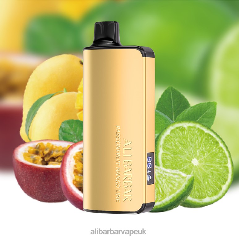 Alibarbar Vape Nicotine Content - Alibarbar Ingot 9000 Disposable Vape 8246022 Passionfruit Mango Lime