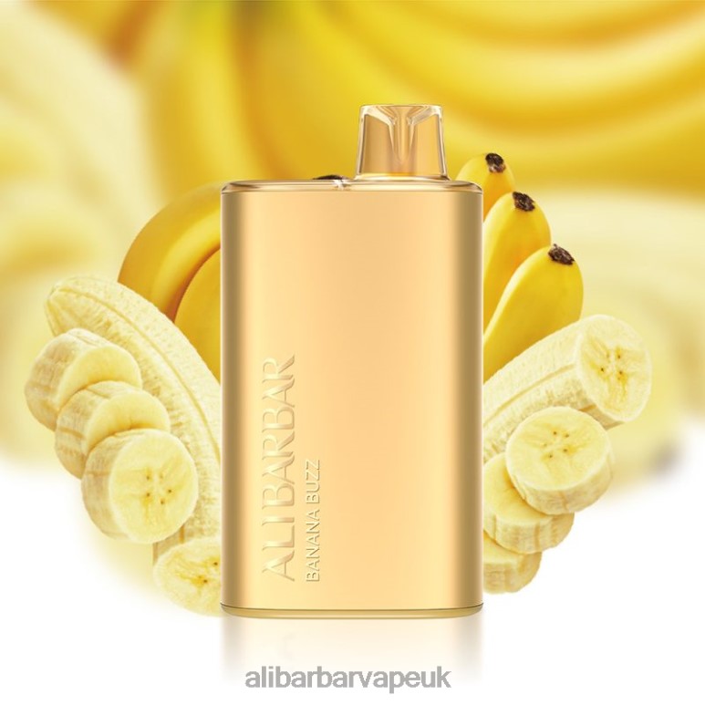 Alibarbar Vape Review - Alibarbar Rich 8000 Disposable Vape 824602 Banana Buzz